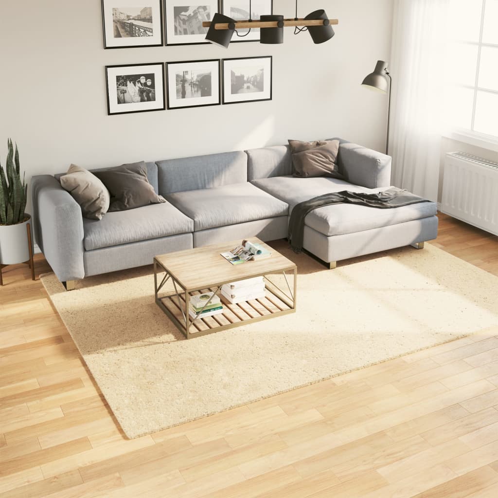 Teppich HUARTE Kurzflor Weich und Waschbar Anthrazit 60x110 cm