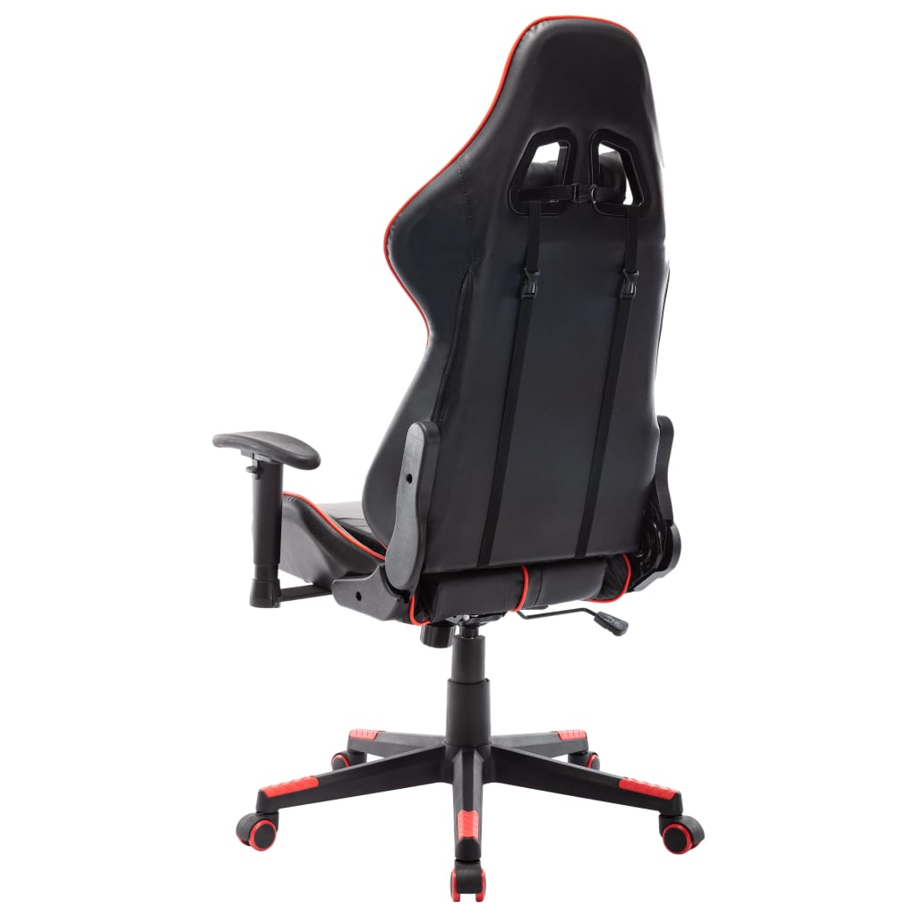 Gaming-Stuhl Schwarz und Blau Kunstleder