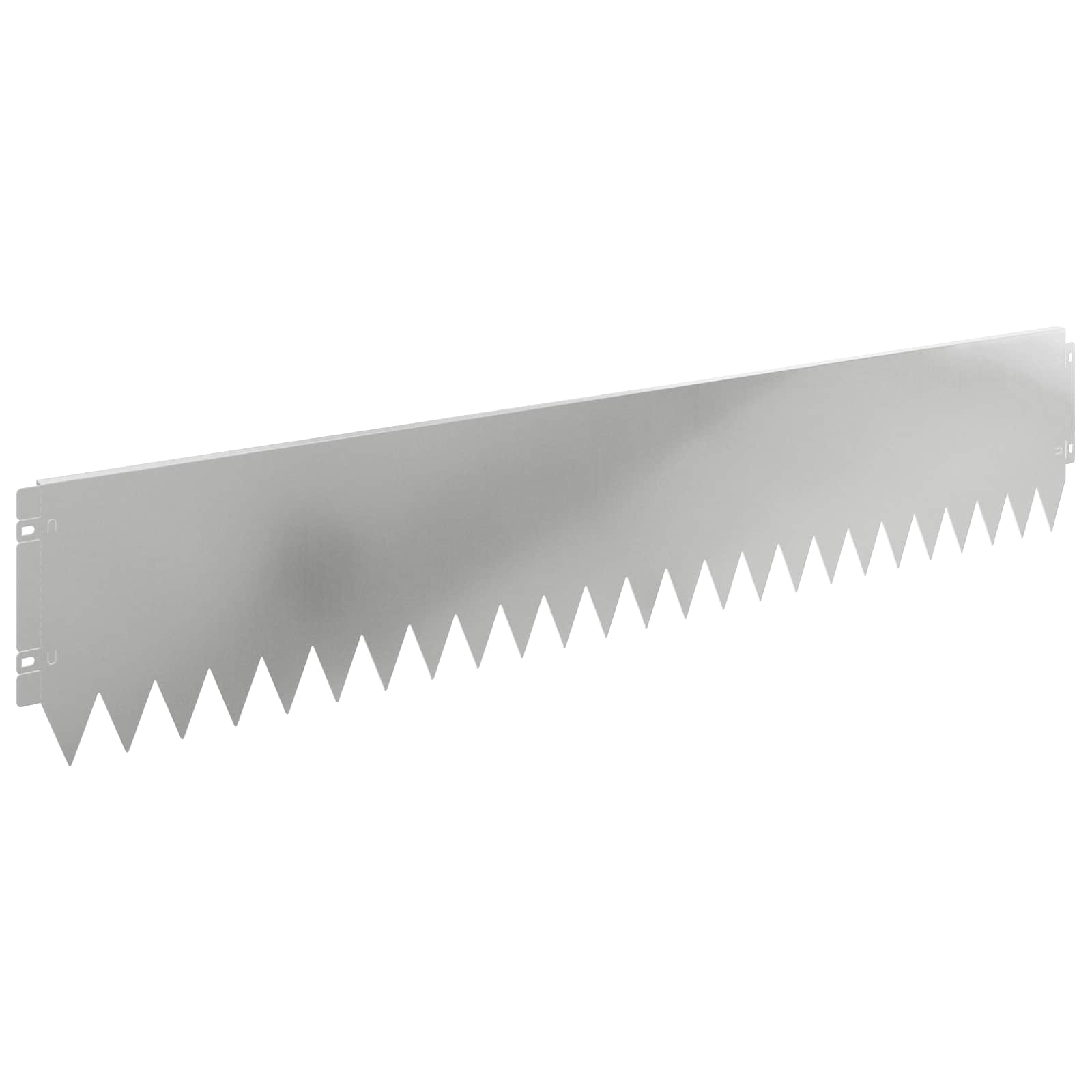 Raseneinfassung 10 pcs 103 x 10 cm Stahl Schwarz