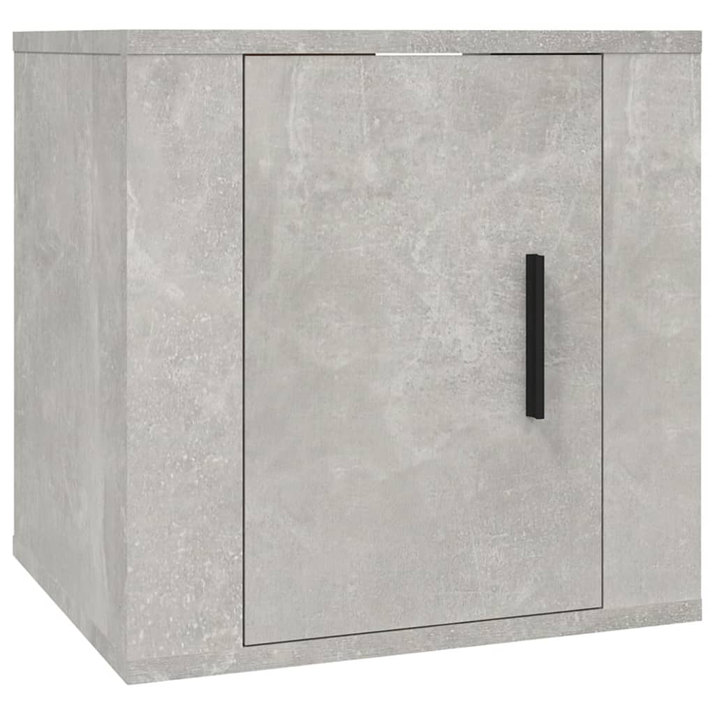3-tlg. TV-Schrank-Set Weiß Holzwerkstoff