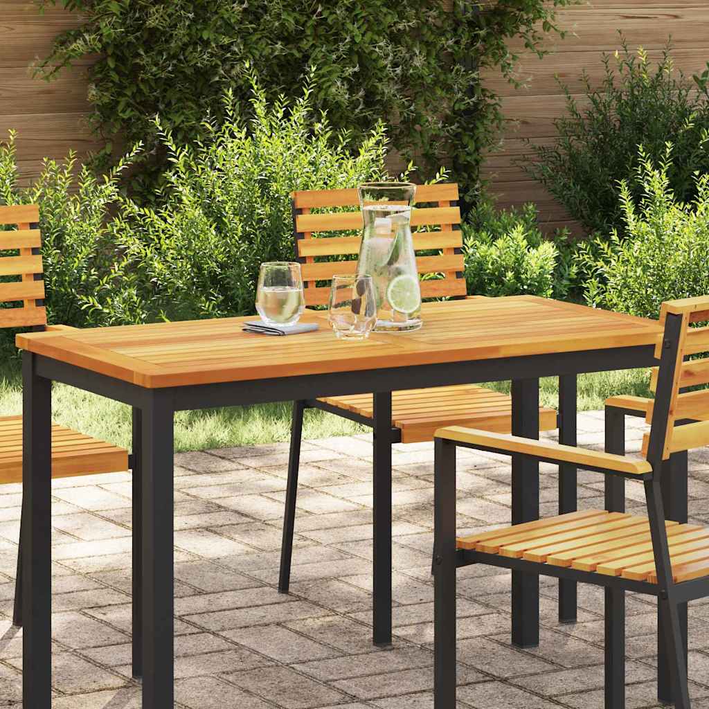 Tischplatte Öl-Natur 80 x 40 x 2 cm Massivholz Akazie
