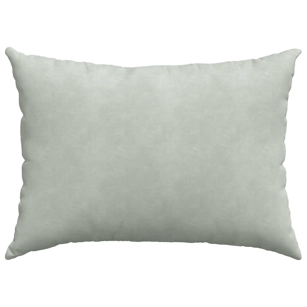 Sofakissen 2 Stück Blau 50 x 30 cm Cordstoff