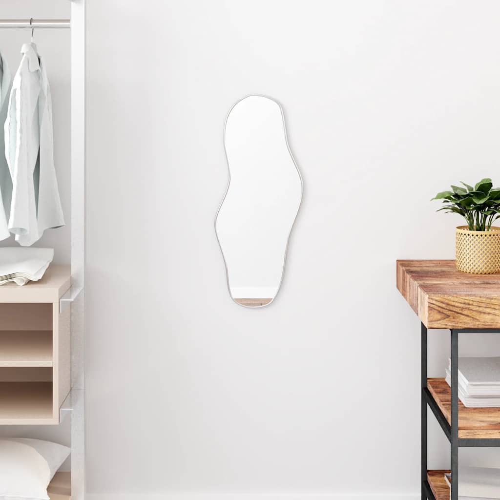 Wandspiegel Silbern 100x45 cm