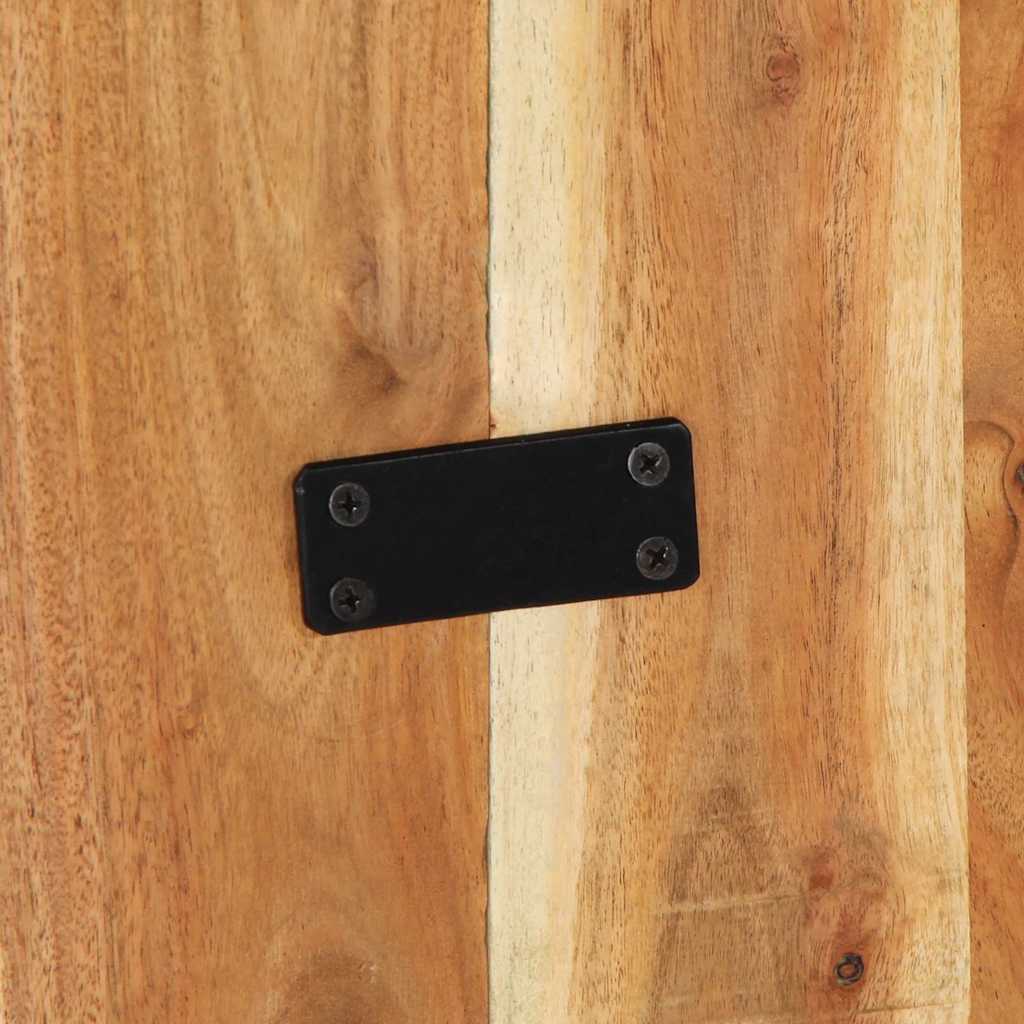 Kopfteil Mehrfarbig 160 cm Massivholz Altholz