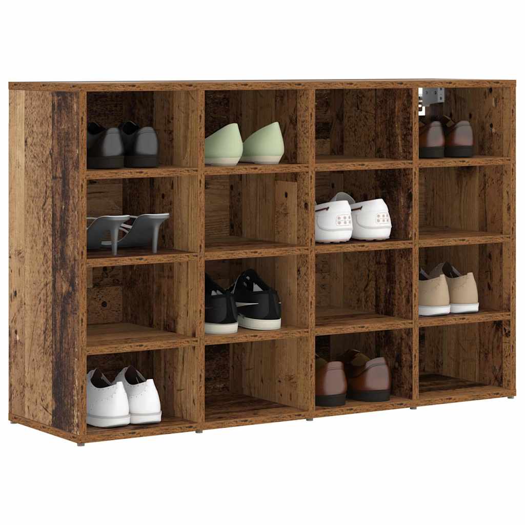 Schuhregale 2 Stk. Weiß 52,5x30x50 cm