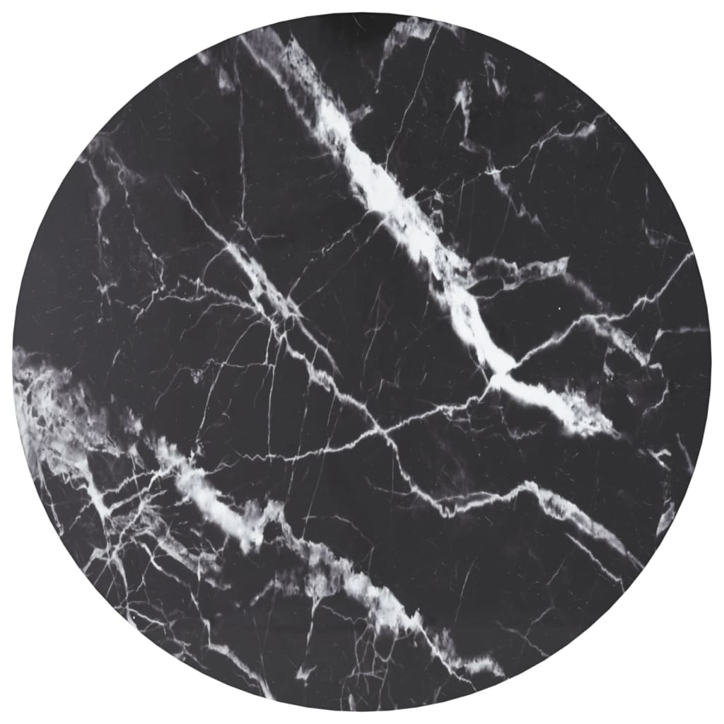 Tischplatte aus gehärtetem Glas quadratisch 700x700 mm