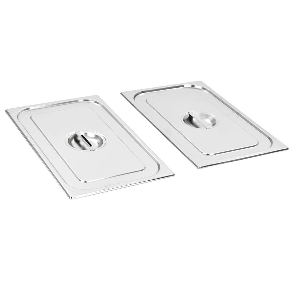 Deckel für GN 1/4 Behälter 4 Stk. Edelstahl