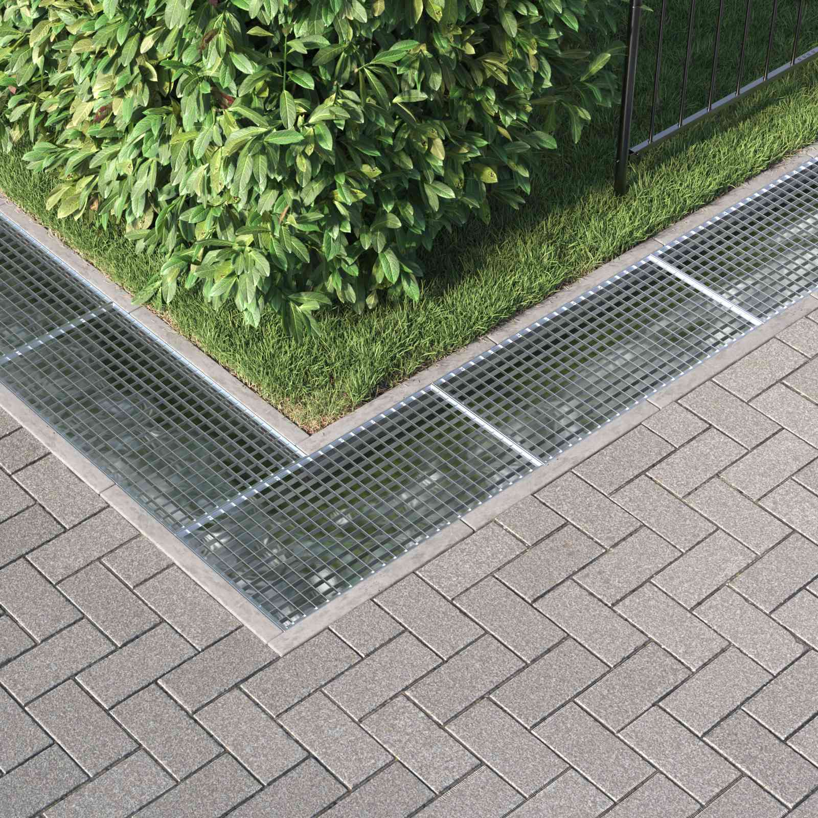 Gitter Silber 50 x 35 x 2 cm Feuerverzinkter Stahl