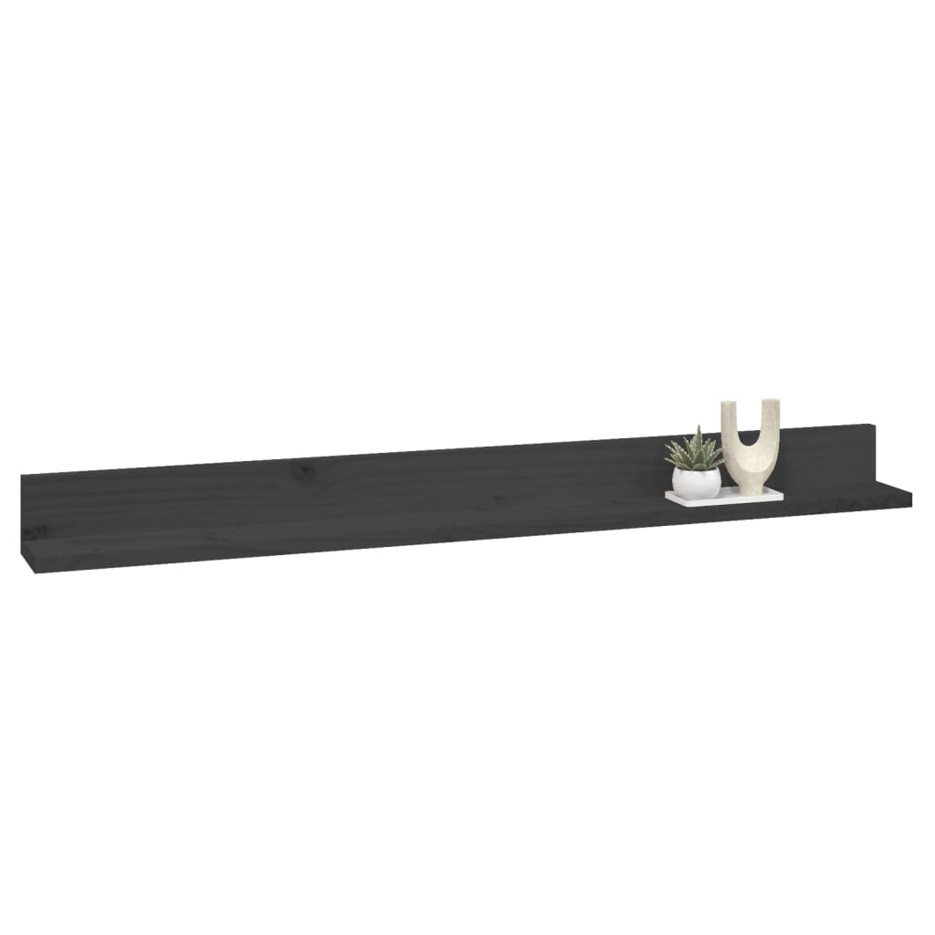 Wandregale 2 Stk. 50x11x9 cm Massivholz Kiefer
