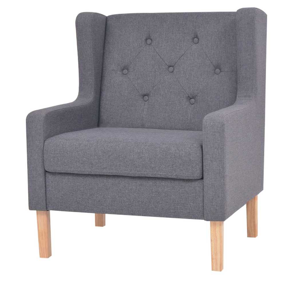 2-Sitzer Sofa Stoff Cremeweiß