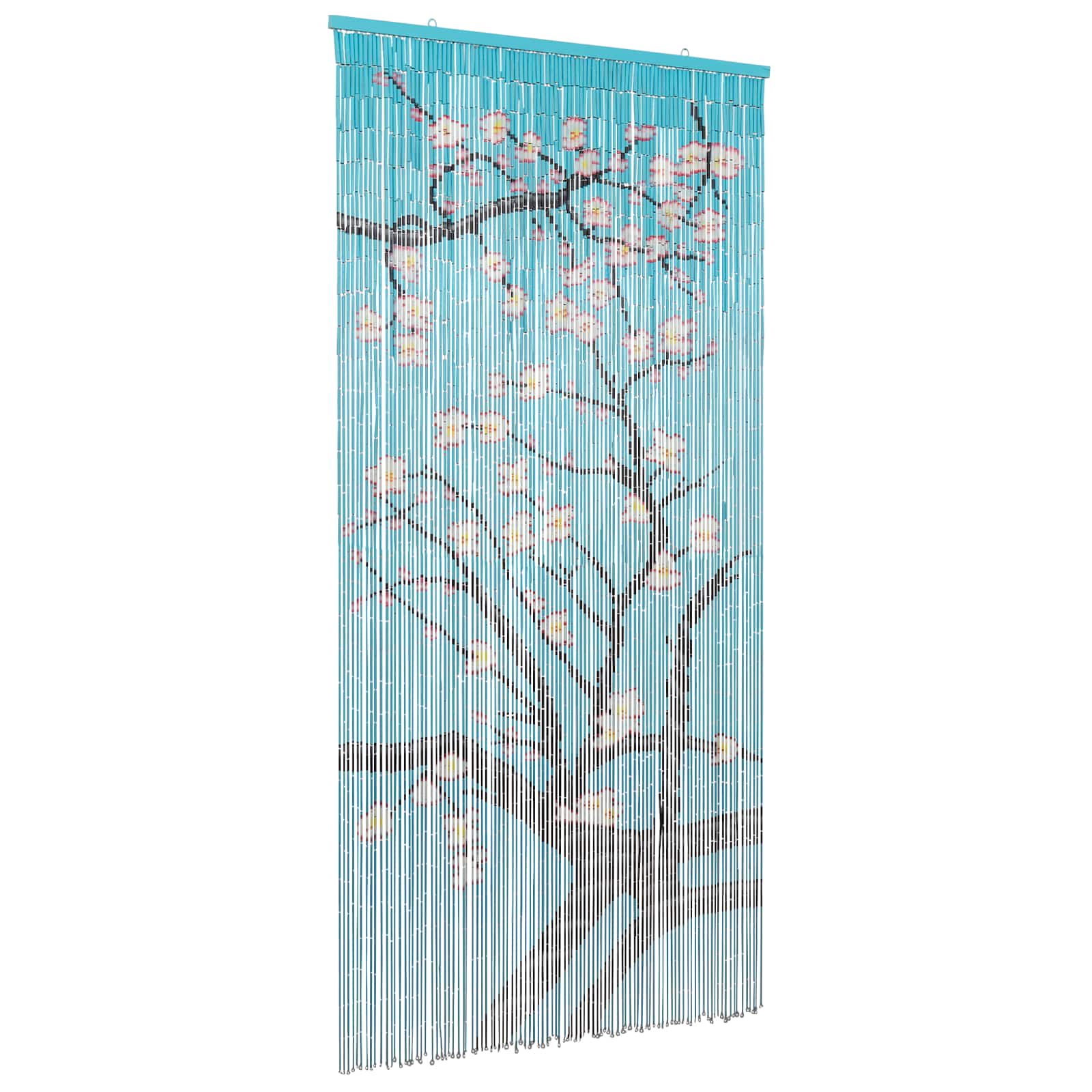 Insekten-Türvorhang Bambus Druck 90x220 cm Bambus