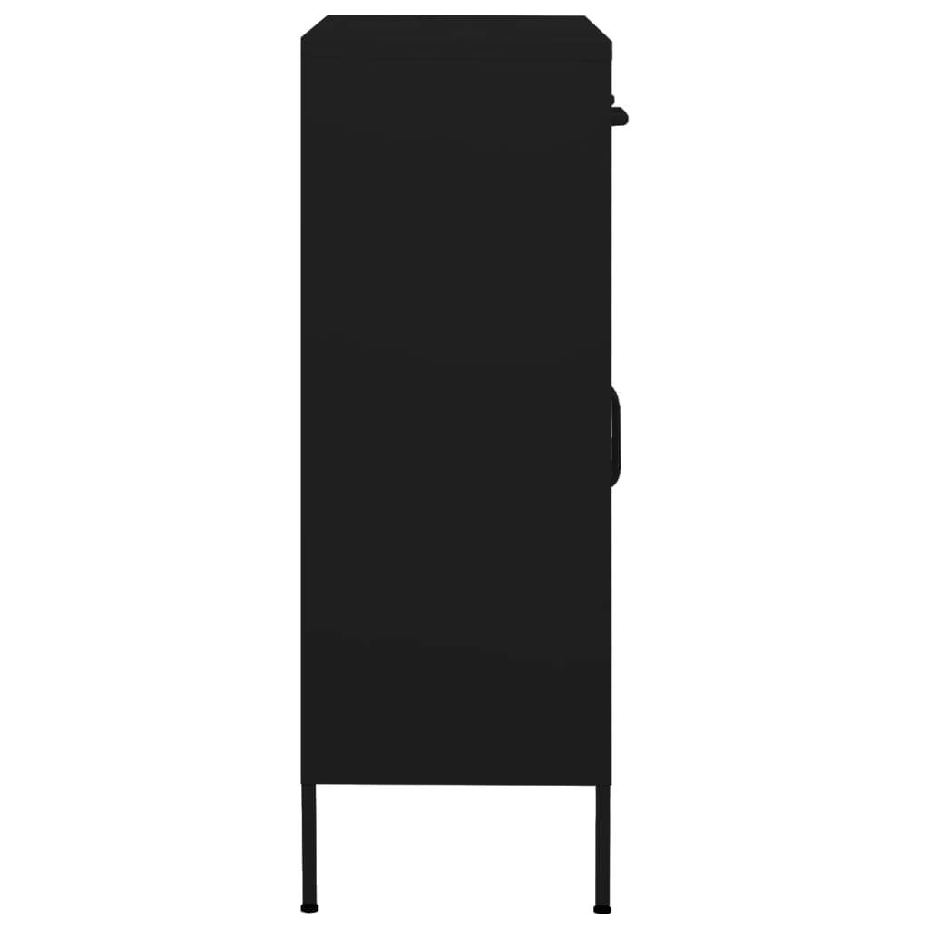 Lagerschrank Olivgrün 80x35x101,5 cm Stahl