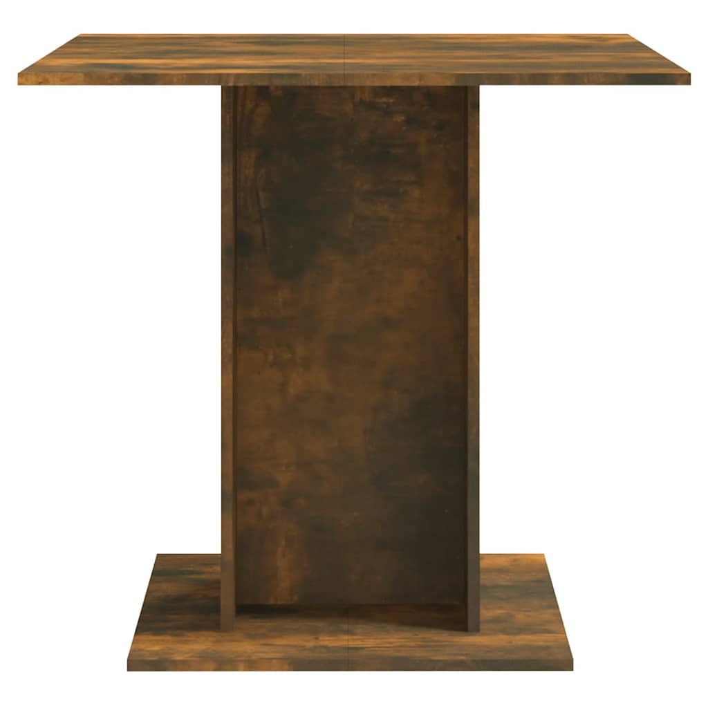 Esstisch Weiß 80x80x75 cm Holzwerkstoff