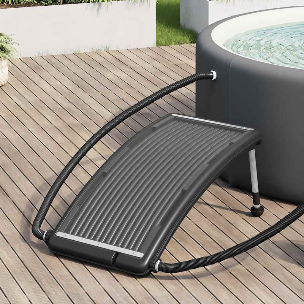 Gebogene Solar-Heizpaneele für Pool 2 Stk. 110x65 cm