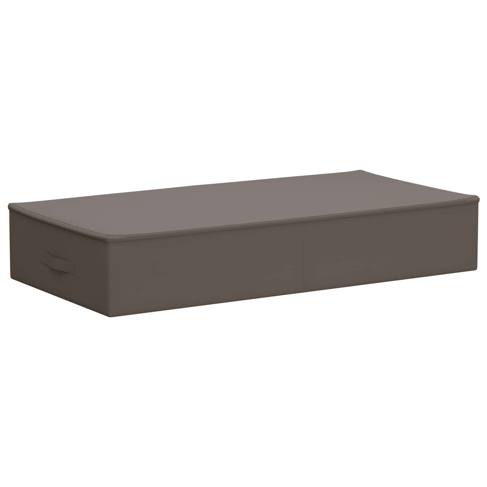 Aufbewahrungsbox Stoff 50x30x25 cm Anthrazit