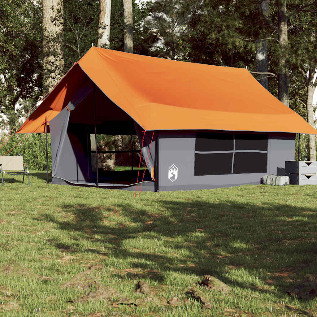 Campingzelt 5 Personen Grün Wasserdicht