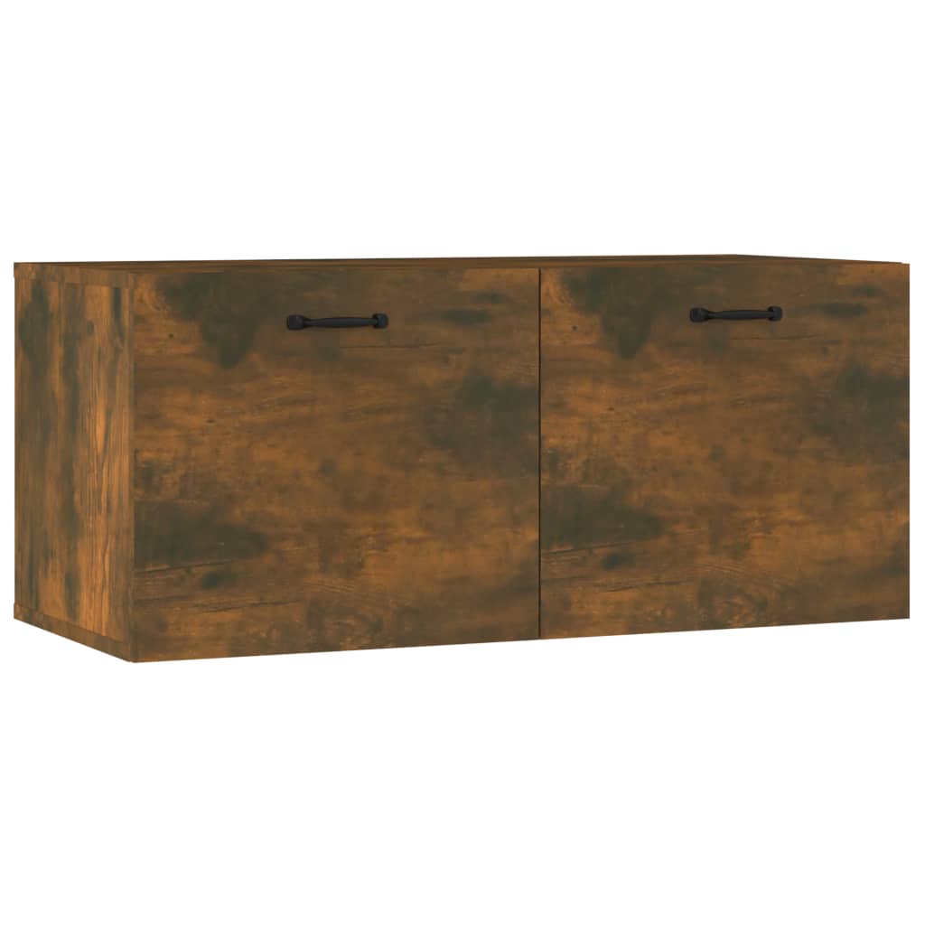Wandschrank Weiß 80x36,5x35 cm Holzwerkstoff