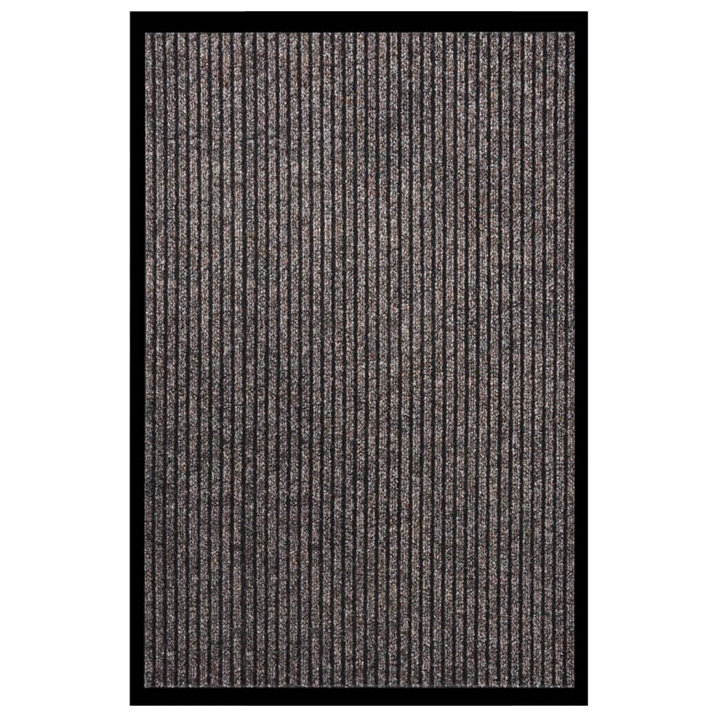 Fußmatte Gestreift Grau 60x80 cm