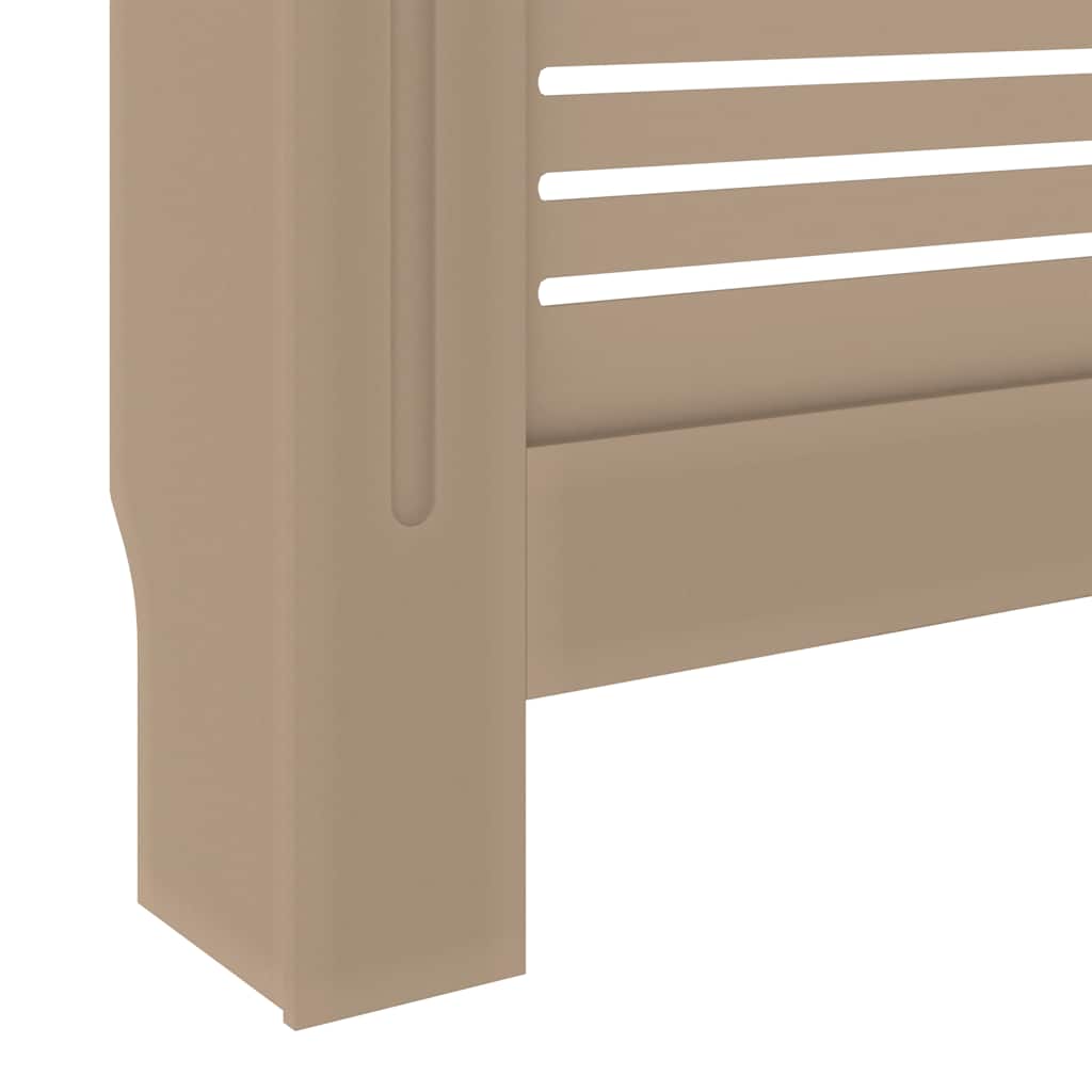Heizkörperabdeckung Weiß 112×19×81,5 cm MDF
