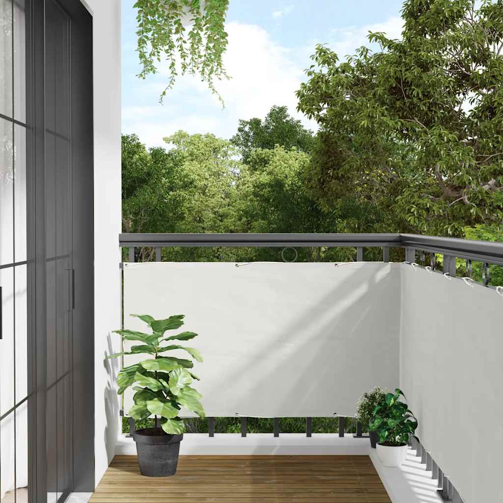 Balkon-Sichtschutz Anthrazit 300x75 cm PVC