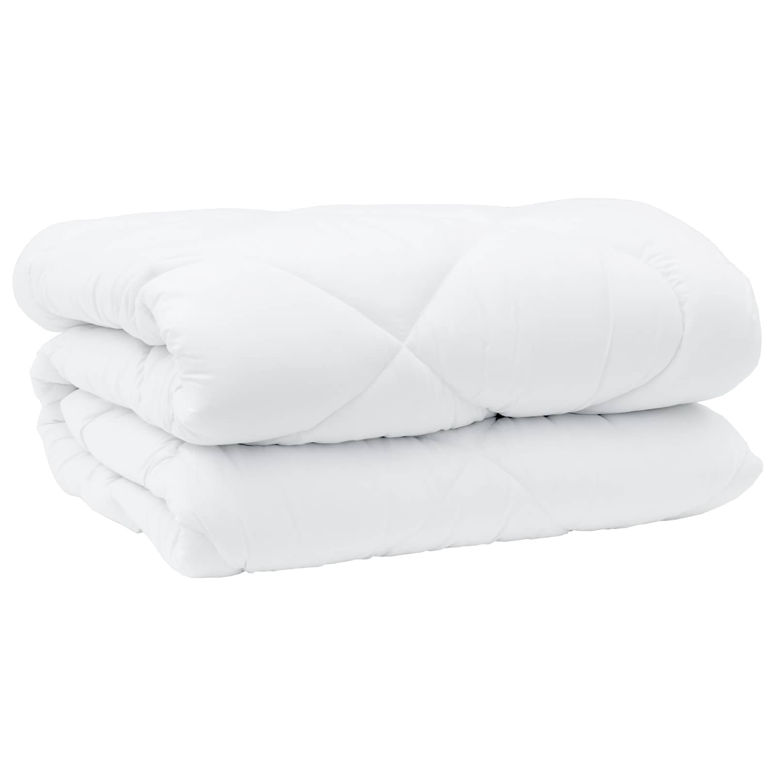 Winterbettdecke Weiß 200 x 135 x 5 cm Polyester