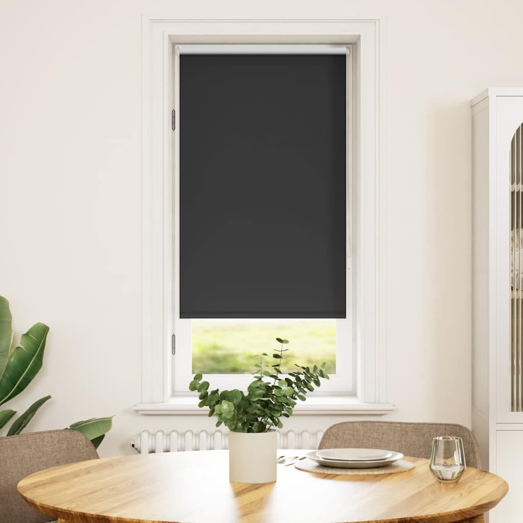 Verdunkelungsrollo 84,4 x 175 cm, Stoffbreite 80 cm, Weiß