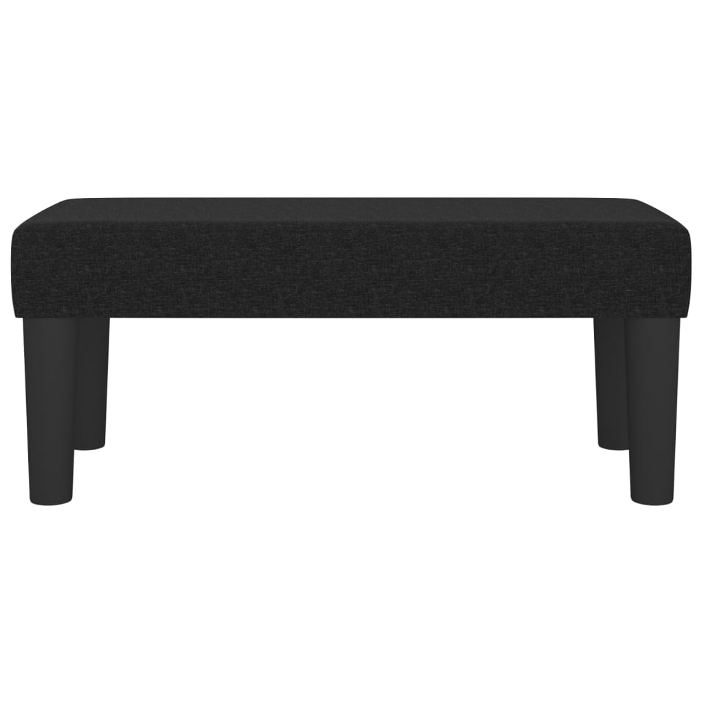 Sitzbank Hellgrau 70x30x30 cm Stoff