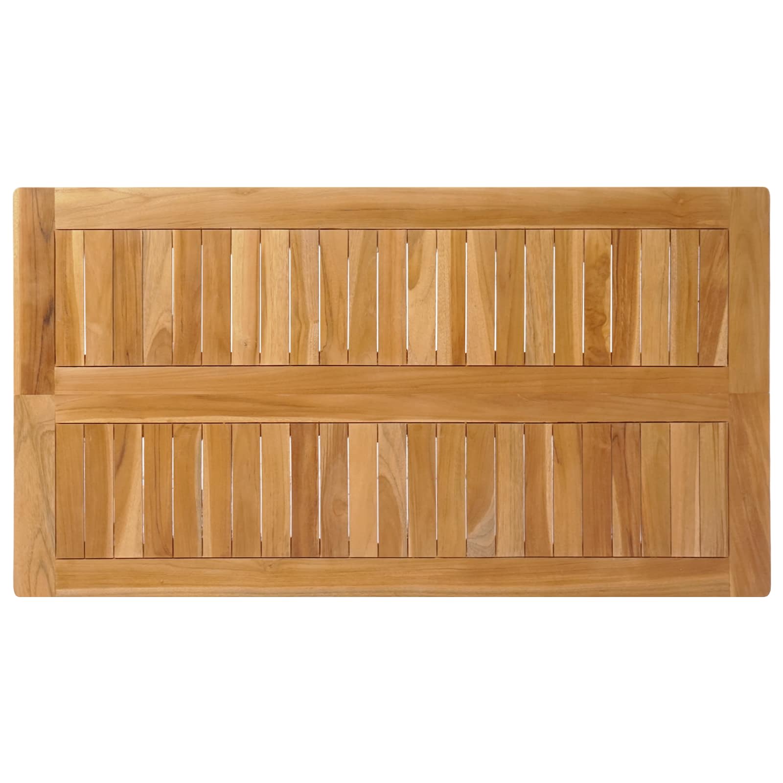 Bartisch Natur 60 x 60 x 105 cm Massiv-Teak