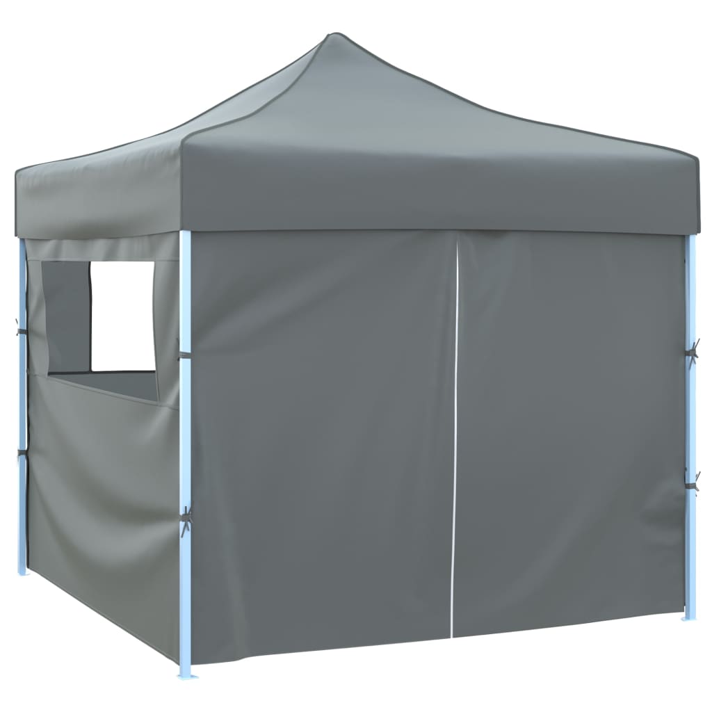 Faltzelt mit 4 Wänden 3 x 3 m Cremeweiß