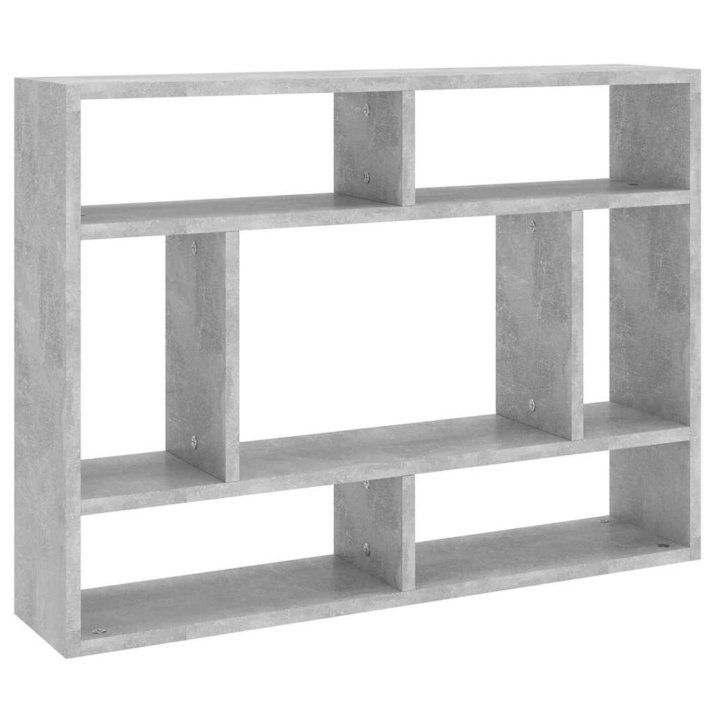 Wandregal Weiß 75x16x55 cm Holzwerkstoff