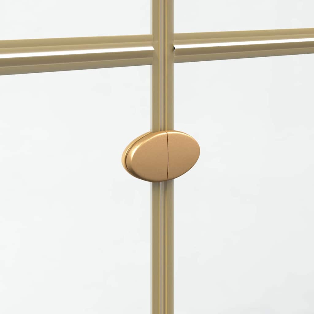 Faltbare begehbare Duschwand Transparentes ESG Glas 70x190 cm