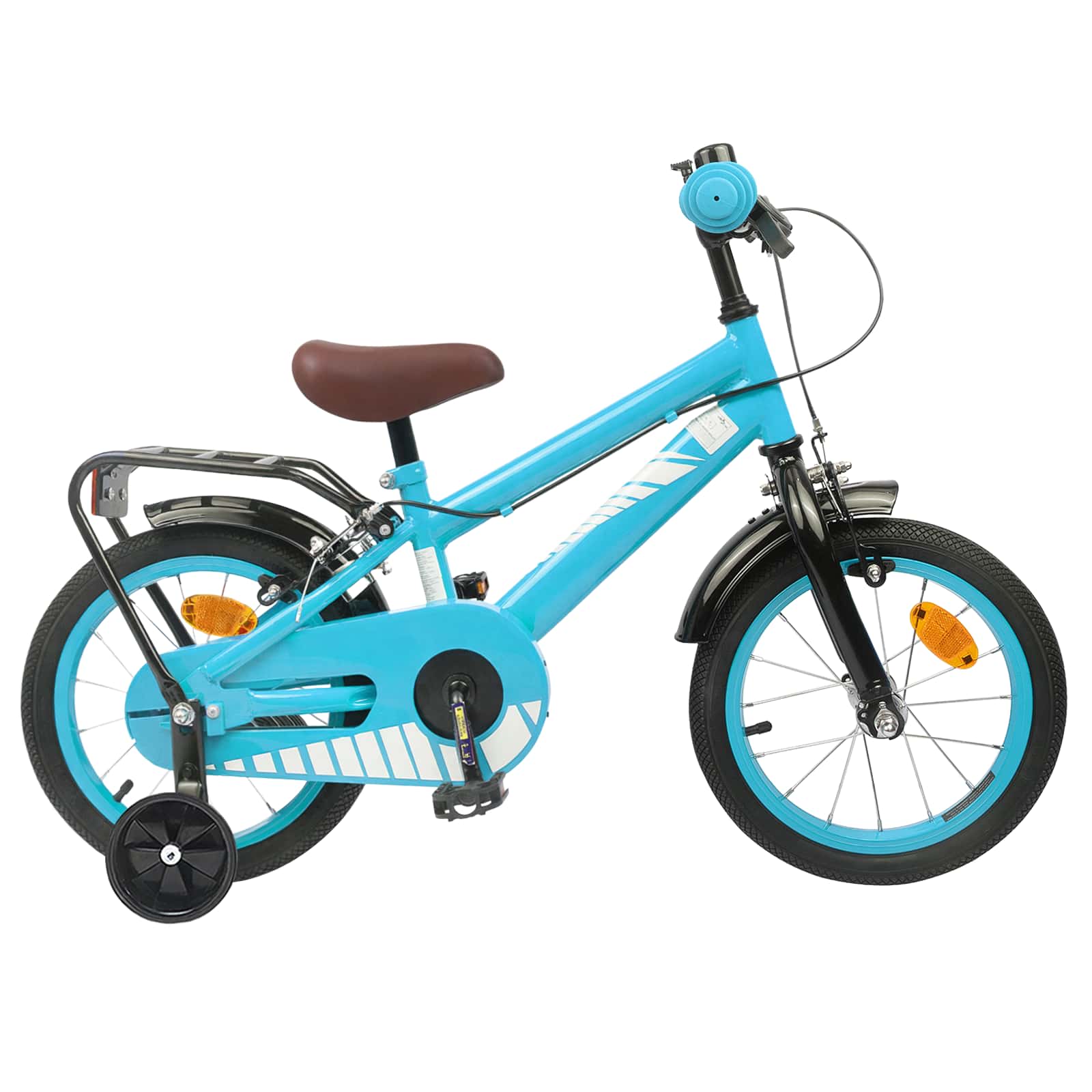 Kinderfahrrad 12 Zoll für 2-4 Jahre alt Himmelblau