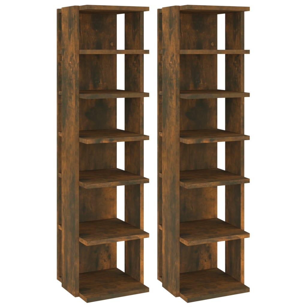 Schuhschrank Weiß 27,5x27x102 cm Holzwerkstoff