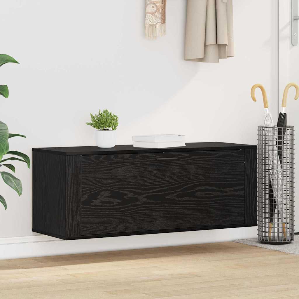Wand-Schuhschrank Weiß 100x35x38 cm Holzwerkstoff