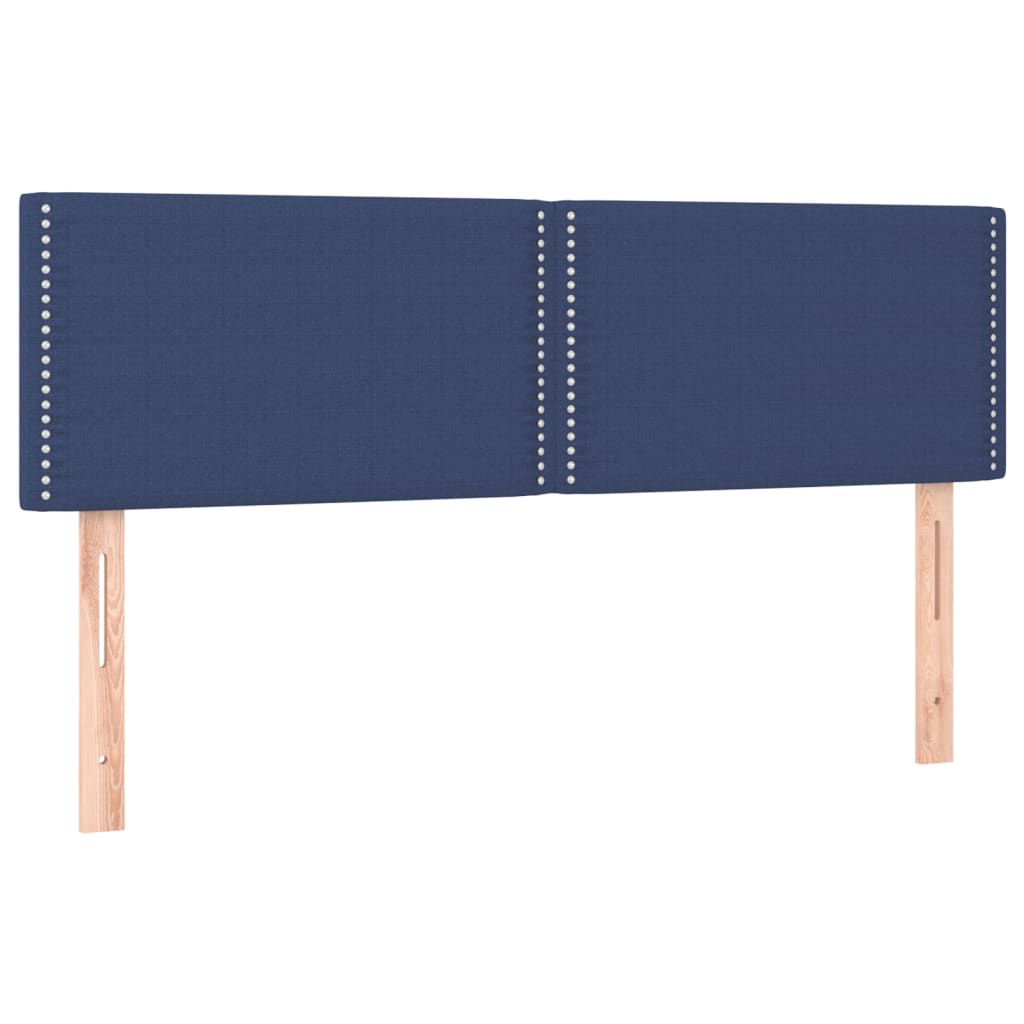 Kopfteil Dunkelgrau 80 x 5 x 118/128 cm Stoff