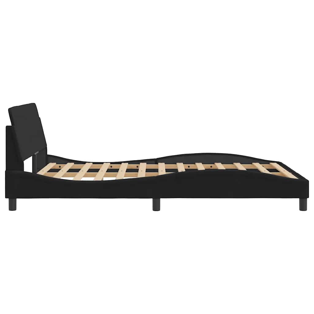Bettgestell "Dover" Hellgrau 80x200 cm Samt