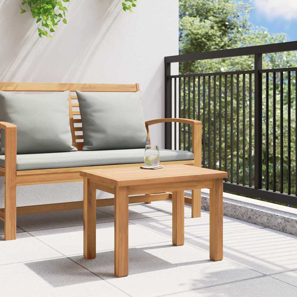 Couchtisch Braun 45 x 45 x 36 cm Massivholz Teak
