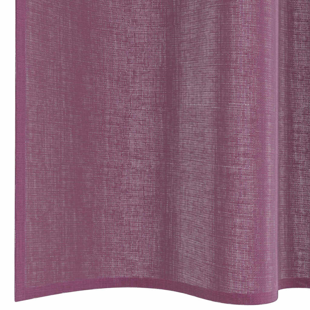 Voile Vorhänge mit Ösen 2 Stk. Apfelgrün 140x140 cm