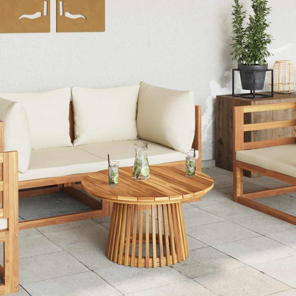 Beistelltisch Braun 50 x 50 x 49,5 cm Massivholz Teak