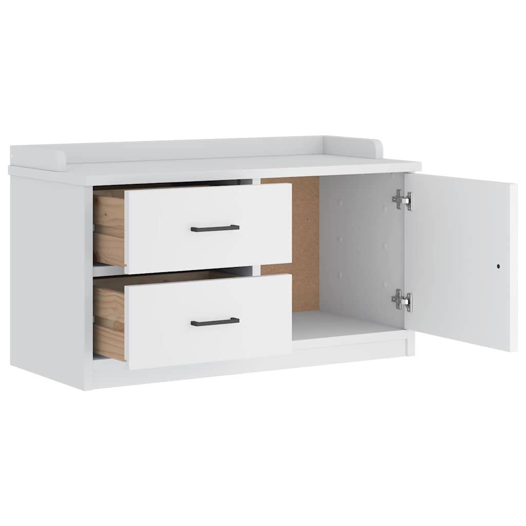 Flurbank SANDNES 87x40x50 cm Massivholz Kiefer