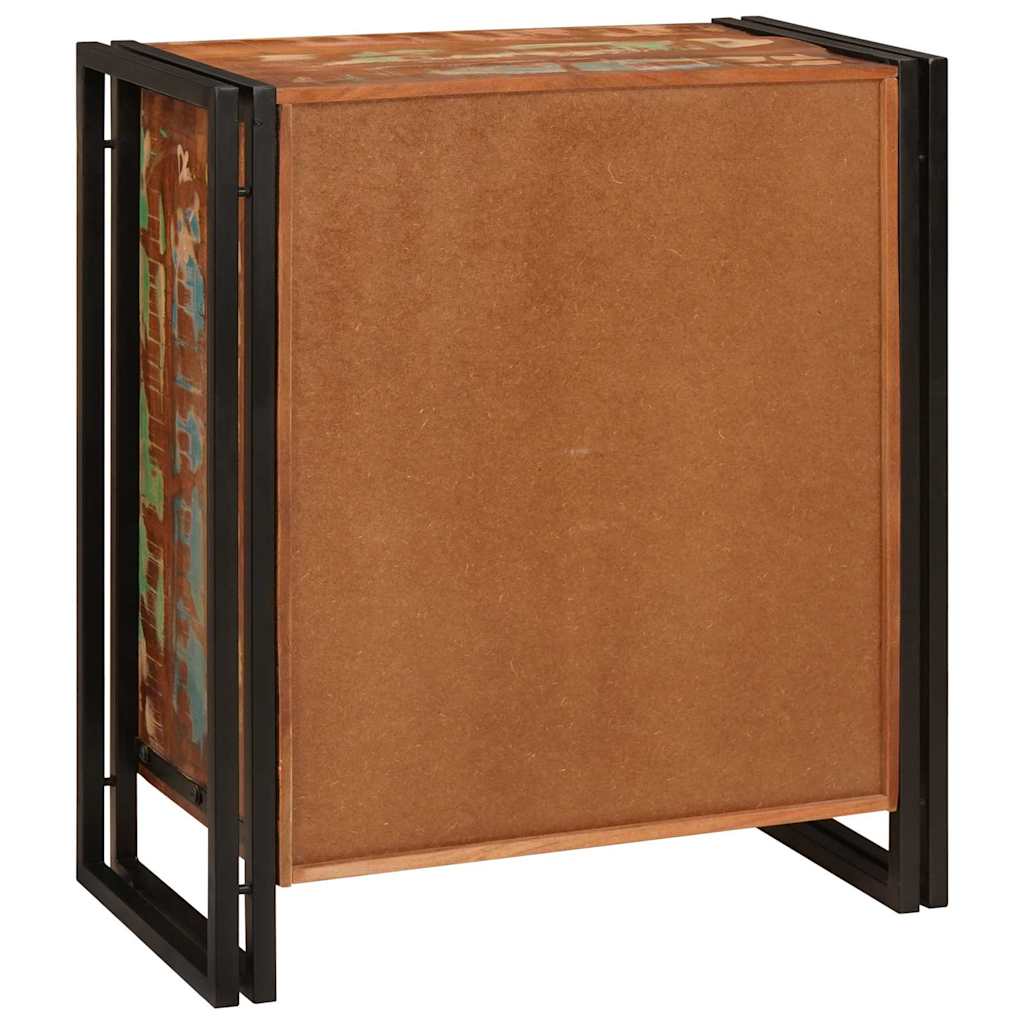 Nachttisch Braun 66 x 35 x 76 cm Massives, grobes Mangoholz