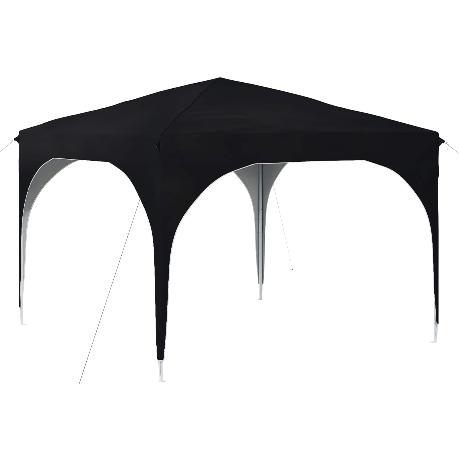 Pop-up Partyzelt 290 x 290 x 245 cm Creme