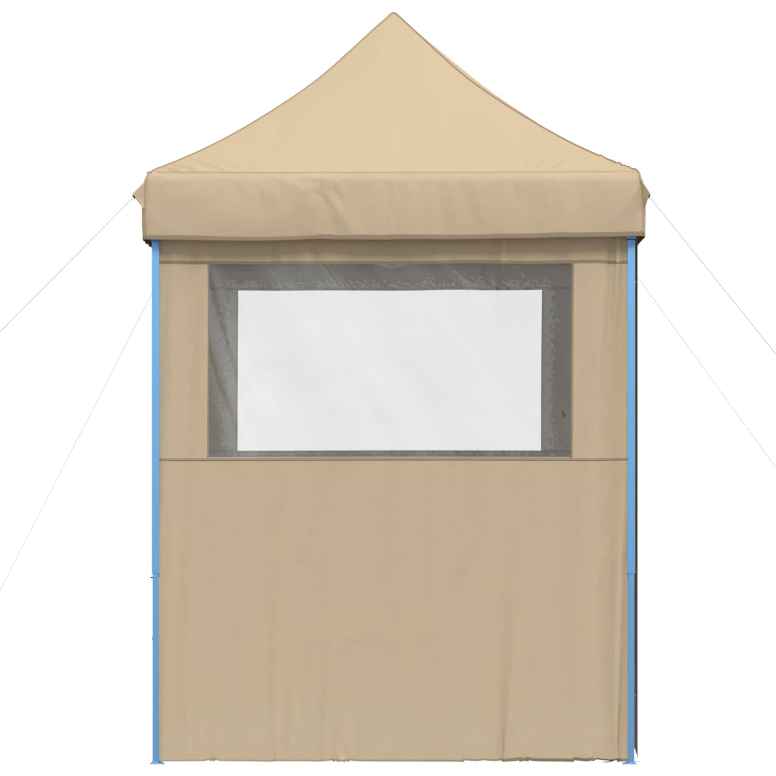 Partyzelt Faltbar Pop-Up Schwarz 200x200x306 cm
