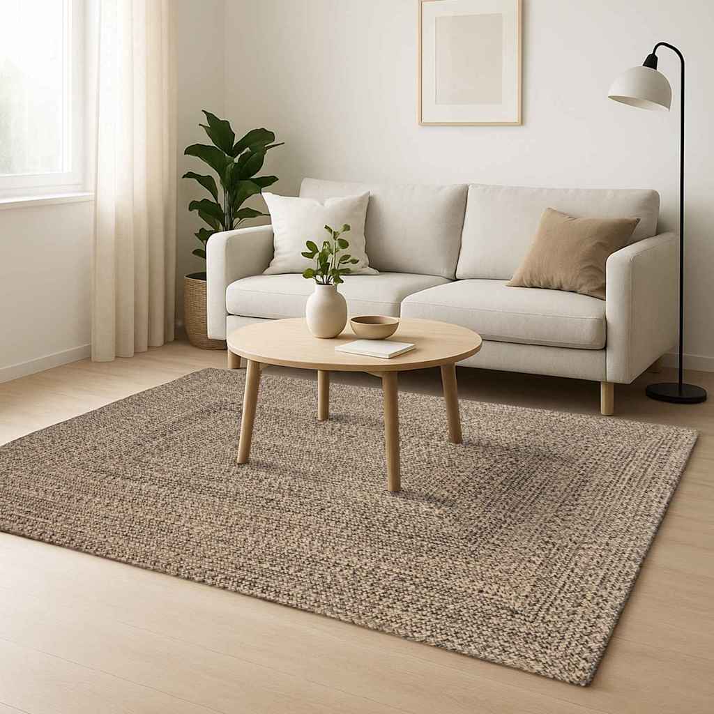 Bereichsteppiche Natürlich und Weiß 60 x 110 cm Jute