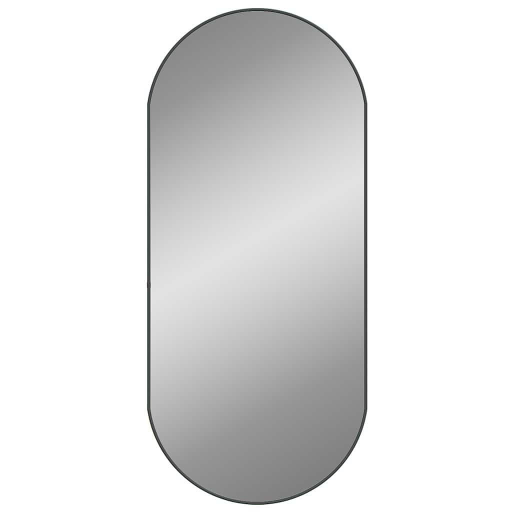 Wandspiegel Silbern 50x20 cm Oval