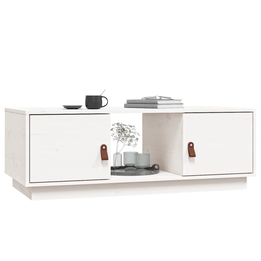 Couchtisch 100x50x35 cm Massivholz Kiefer