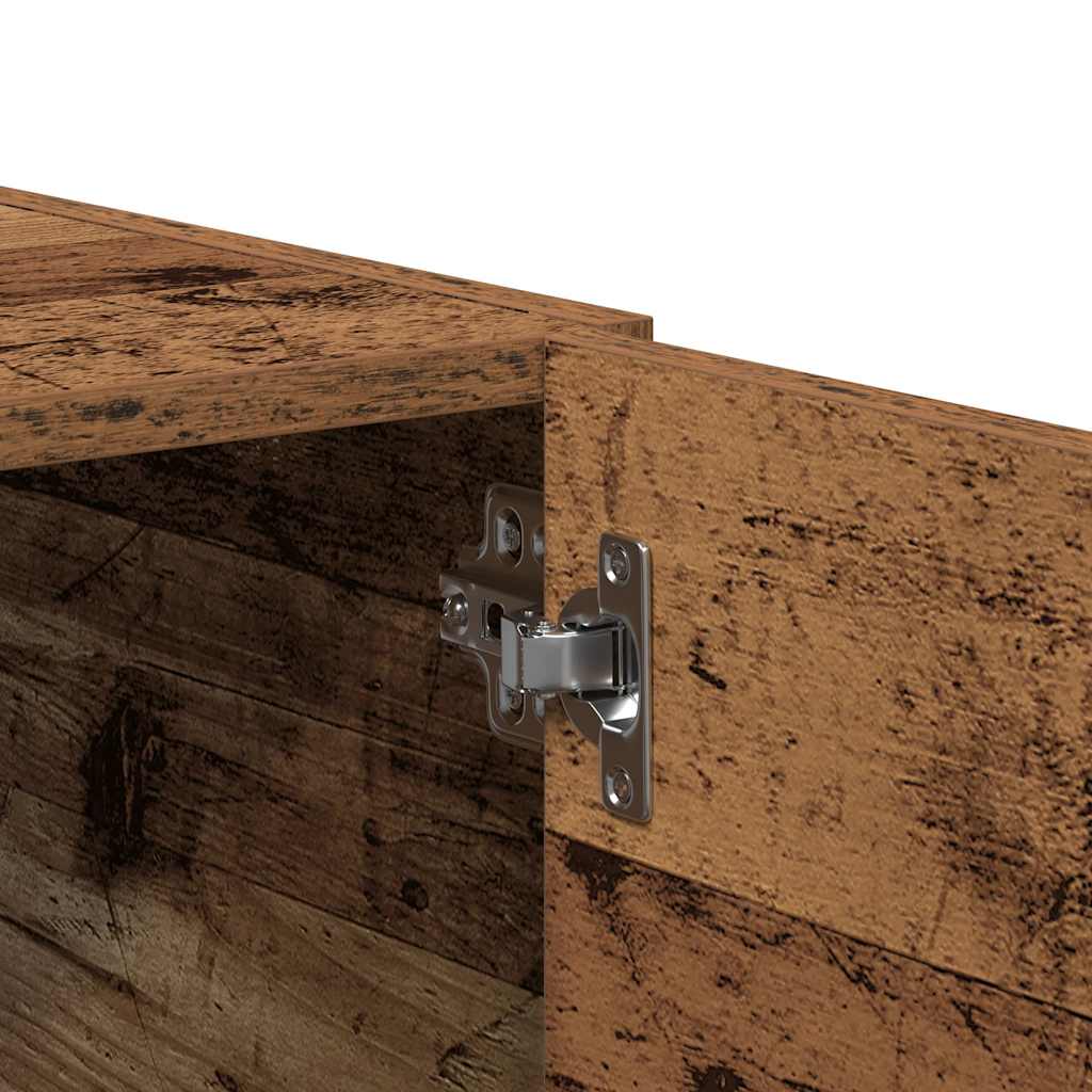 Wandschrank Weiß 80 x 39 x 40 cm Holzwerkstoff