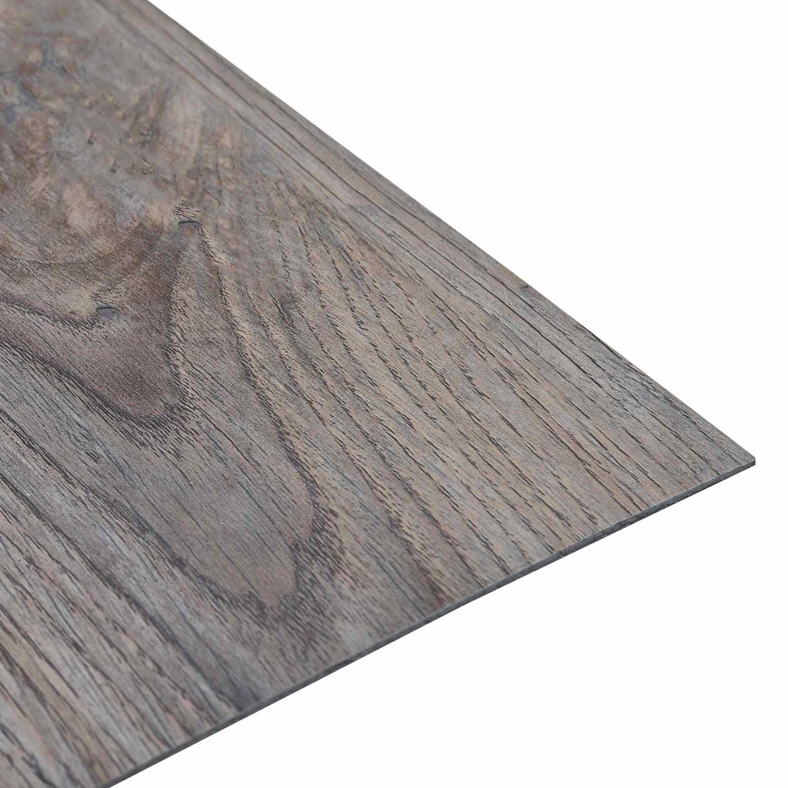 Bodenplanken 55 pcs Schwarz 5,11 m² PVC