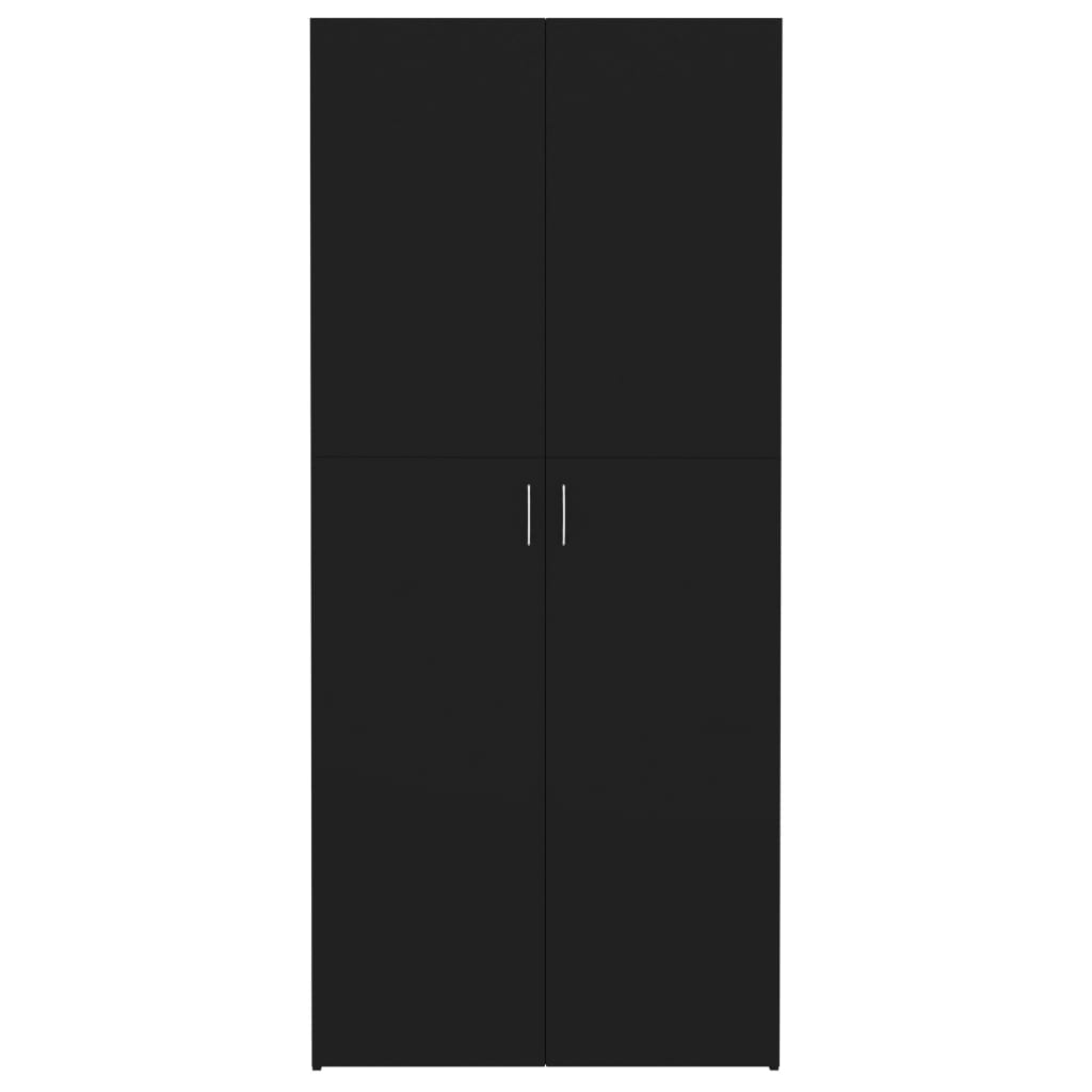 Schuhschrank Weiß 80x35,5x180 cm Holzwerkstoff