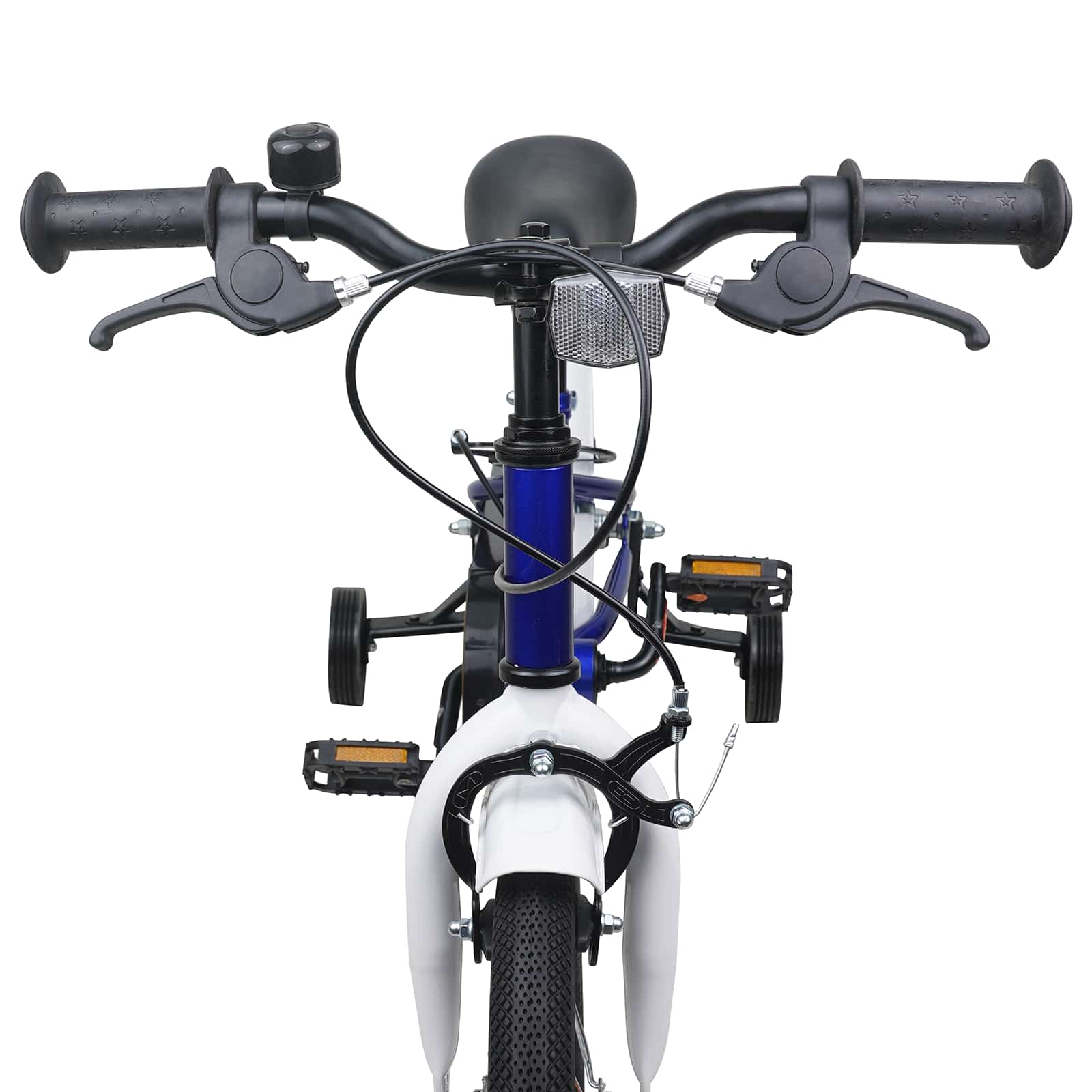 Kinderfahrrad 12 Zoll für 2-4 Jahre alt Schwarz Rot